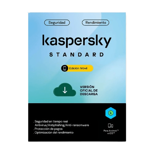ANTIVIRUS KARPESKY STANDARD 1 DISPOSITIVO 1 AÑO 0