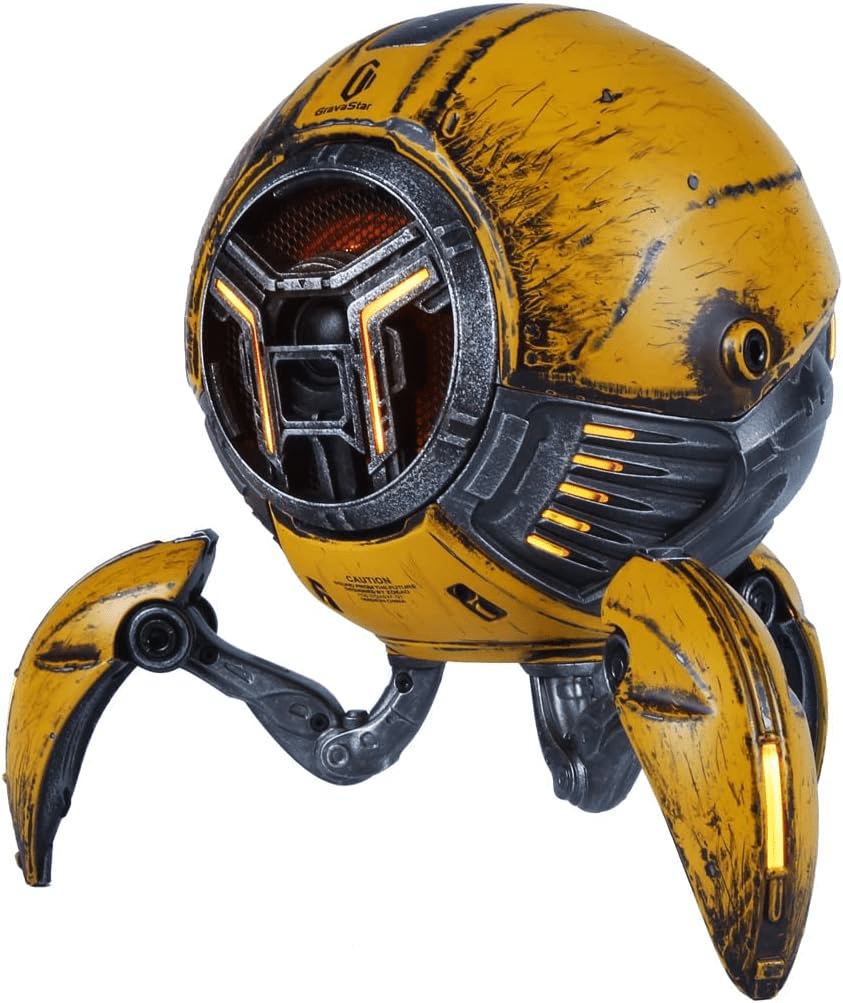 PARLANTE GRAVASTAR MARS PRO BLUETOOTH RGB BATTLE WORN YELLOW2