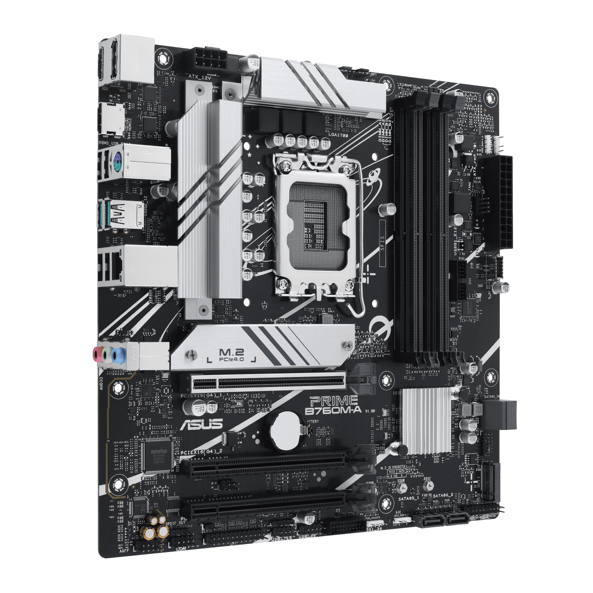 PLACA MADRE ASUS PRIME B760M-A-CSM MATX LGA1700 DDR53