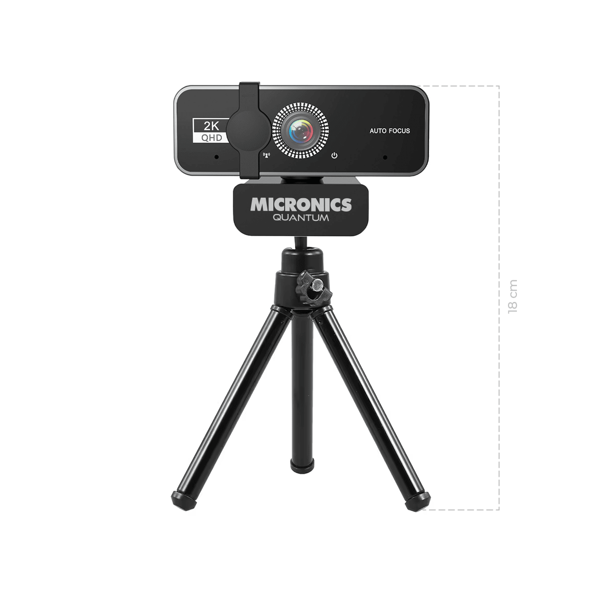 CAMARA WEB MICRONICS QUANTUM W700 2K 30 FPS C/ TRIPODE4