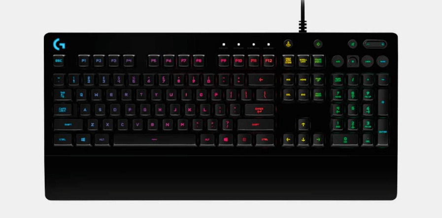 TECLADO DE MEMBRANA LOGITECH G213 PRODIGY RGB NEGRO 0