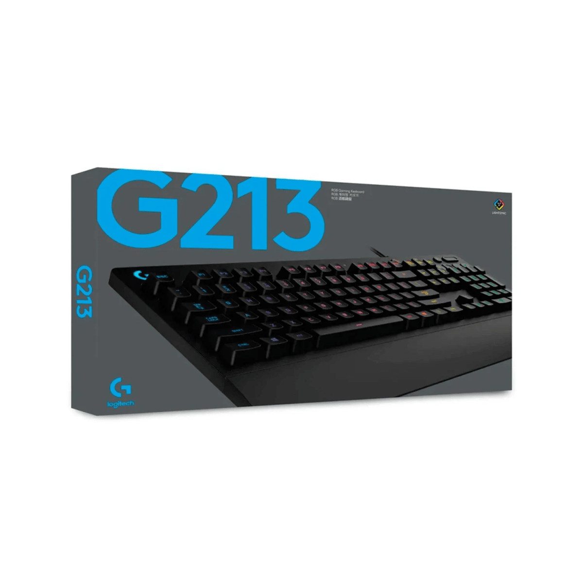 TECLADO DE MEMBRANA LOGITECH G213 PRODIGY RGB NEGRO5