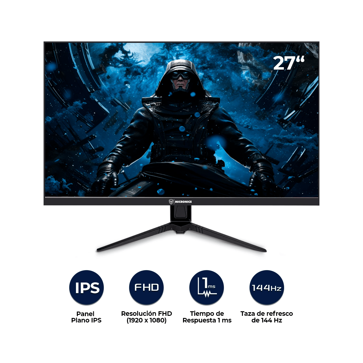 MONITOR MICRONICS FENIX MF27FF-144 27