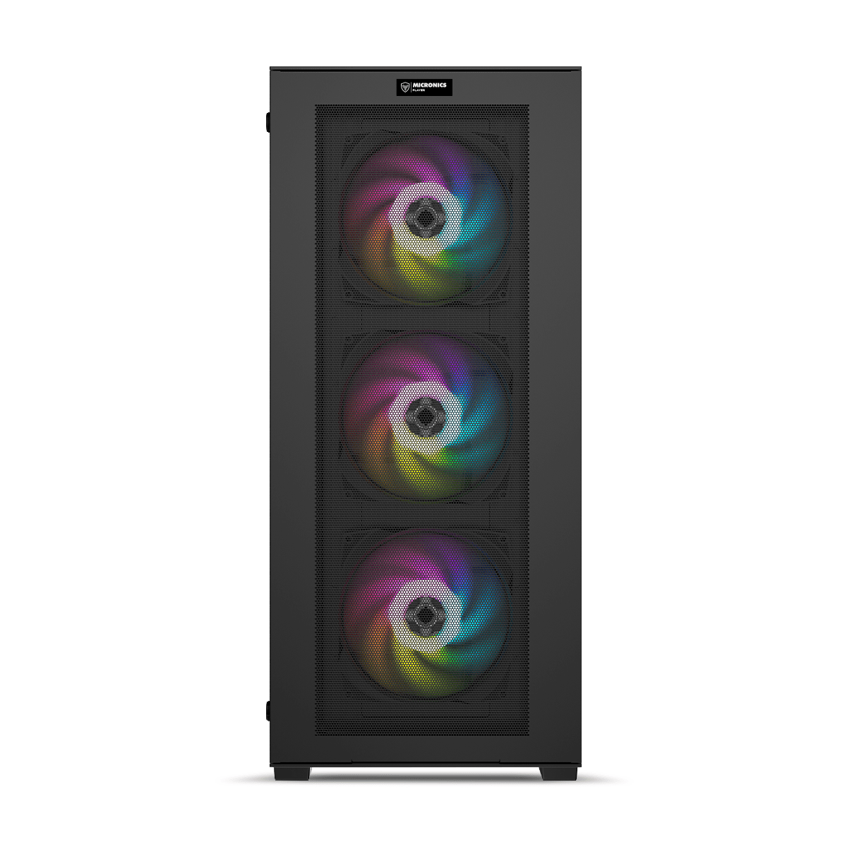 CASE MICRONICS PLAYER MIC GC802 USB3.0 4FAN ARGB ATX NEGRO2