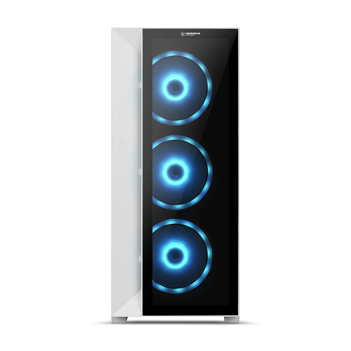 CASE MICRONICS WARRIOR MIC CG803W USB3.0 ATX 4FAN ARGB BLANCO1