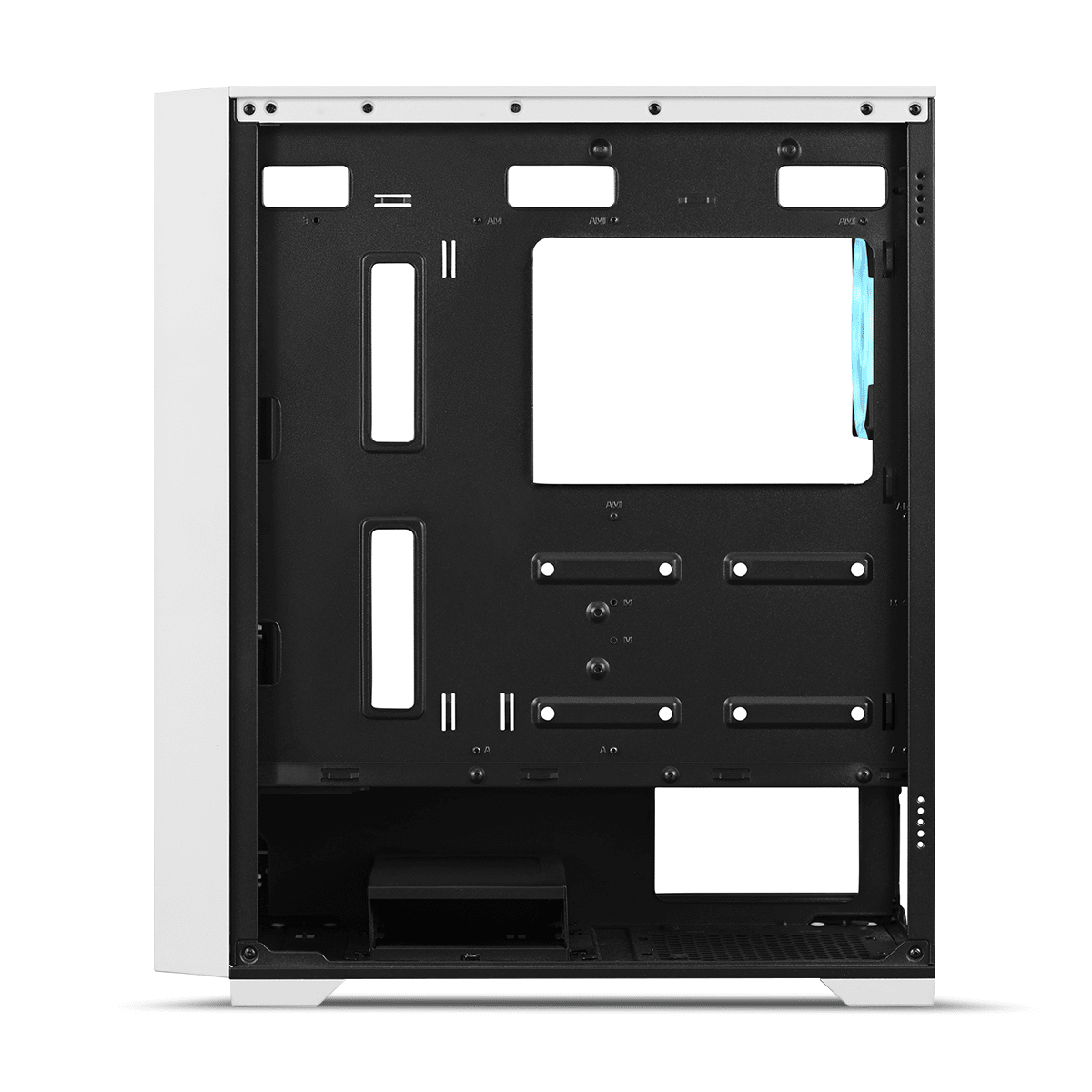 CASE MICRONICS WARRIOR MIC CG803W USB3.0 ATX 4FAN ARGB BLANCO3