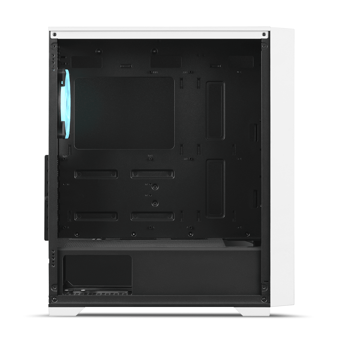 CASE MICRONICS WARRIOR MIC CG803W USB3.0 ATX 4FAN ARGB BLANCO4
