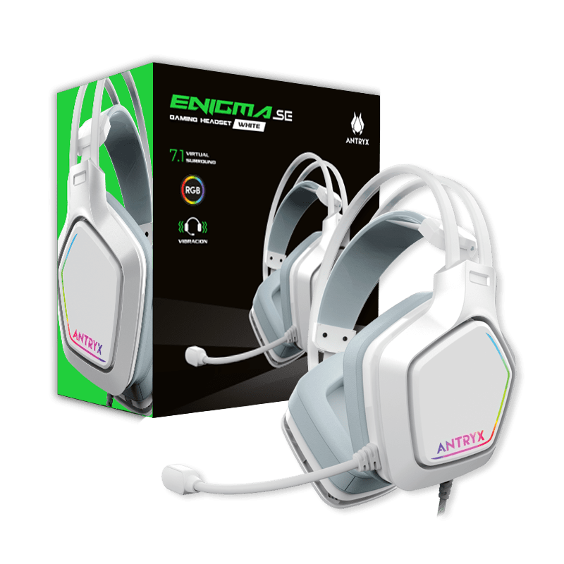 AURICULARES ANTRYX ENIGMA SE 7.1 VIRTUAL SURROUND USB RGB10