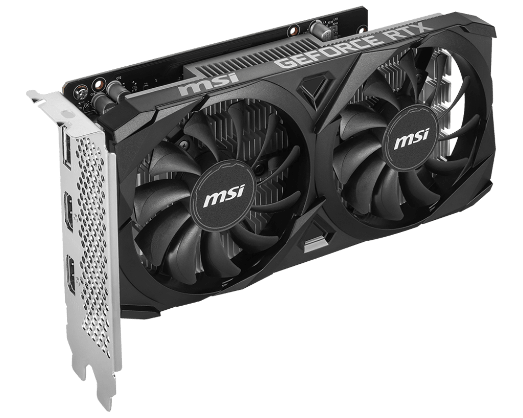TARJETA DE VIDEO MSI RTX 3050 6GB VENTUS X2 OC GDDR64