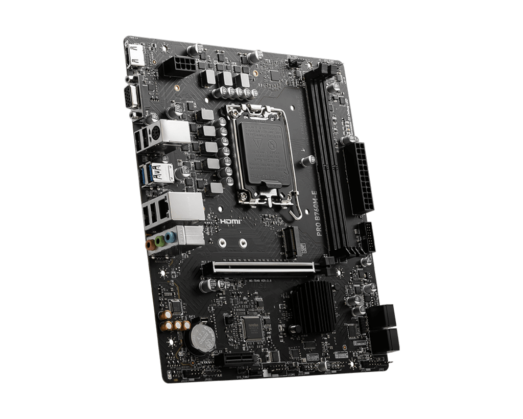 PLACA MADRE MSI PRO B760M-E MATX LGA1700 DDR54