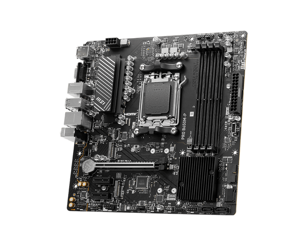PLACA MADRE MSI PRO B650M-P MATX AM5 DDR53