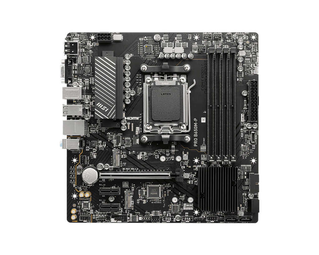 PLACA MADRE MSI PRO B650M-P MATX AM5 DDR54