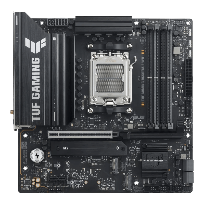PLACA MADRE ASUS TUF GAMING B650EM-E MATX WIFI AM5 DDR5 0