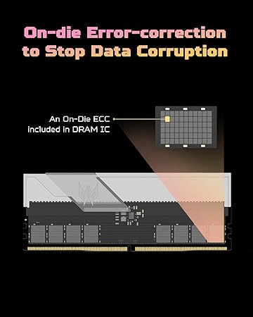 MEMORIA RAM ACER PREDATOR VESTA II 32GB (2X16GB) 6000MHZ DDR5 PLATEADO3