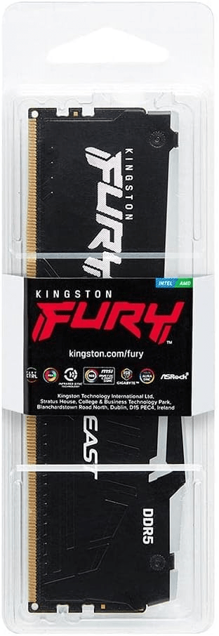 MEMORIA RAM KINGSTON FURY BEAST 16GB RGB 5200MHZ DDR5 0