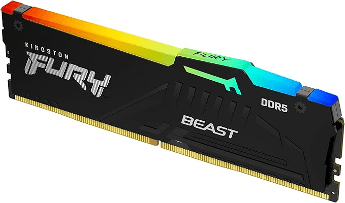 MEMORIA RAM KINGSTON FURY BEAST 16GB RGB 5200MHZ DDR52