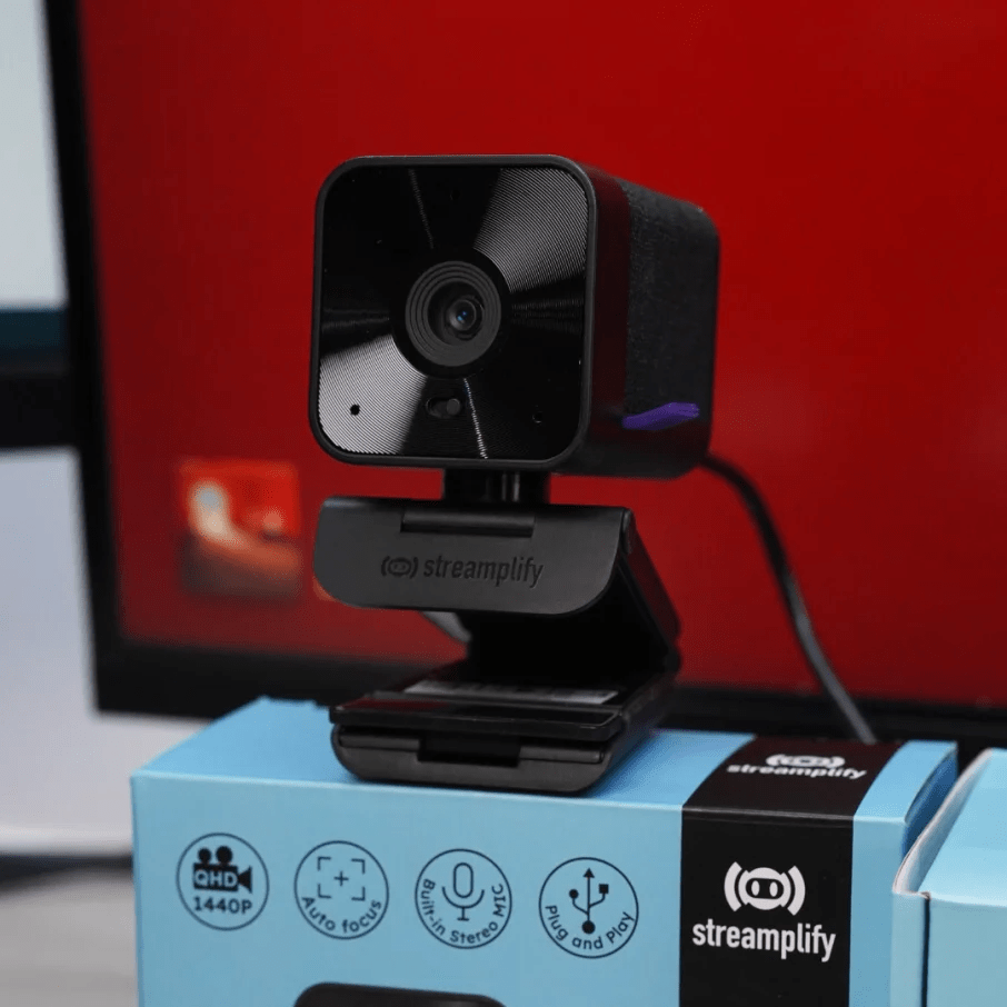 CAMARA WEB STREAMPLIFY CAM G-QHD-4M30 QHD 30FPS5