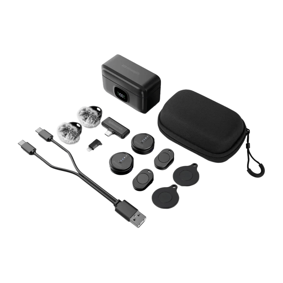 MICROFONO STREAMPLIFY MIC GO-48 INALAMBRICO DINAMICO DONGLE RGB3
