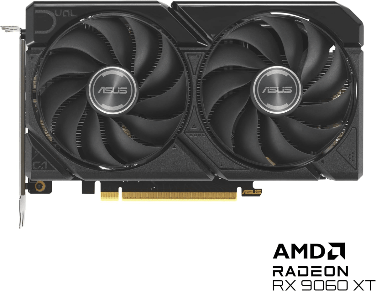TARJETA DE VIDEO ASUS DUAL RX 9060XT 16GB GDDR62