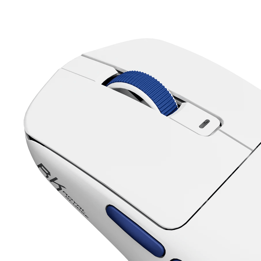 MOUSE ROYAL KLUDGE M30 INALAMBRICO 2.4 BT 24KDPI-BLACK ORANGE9