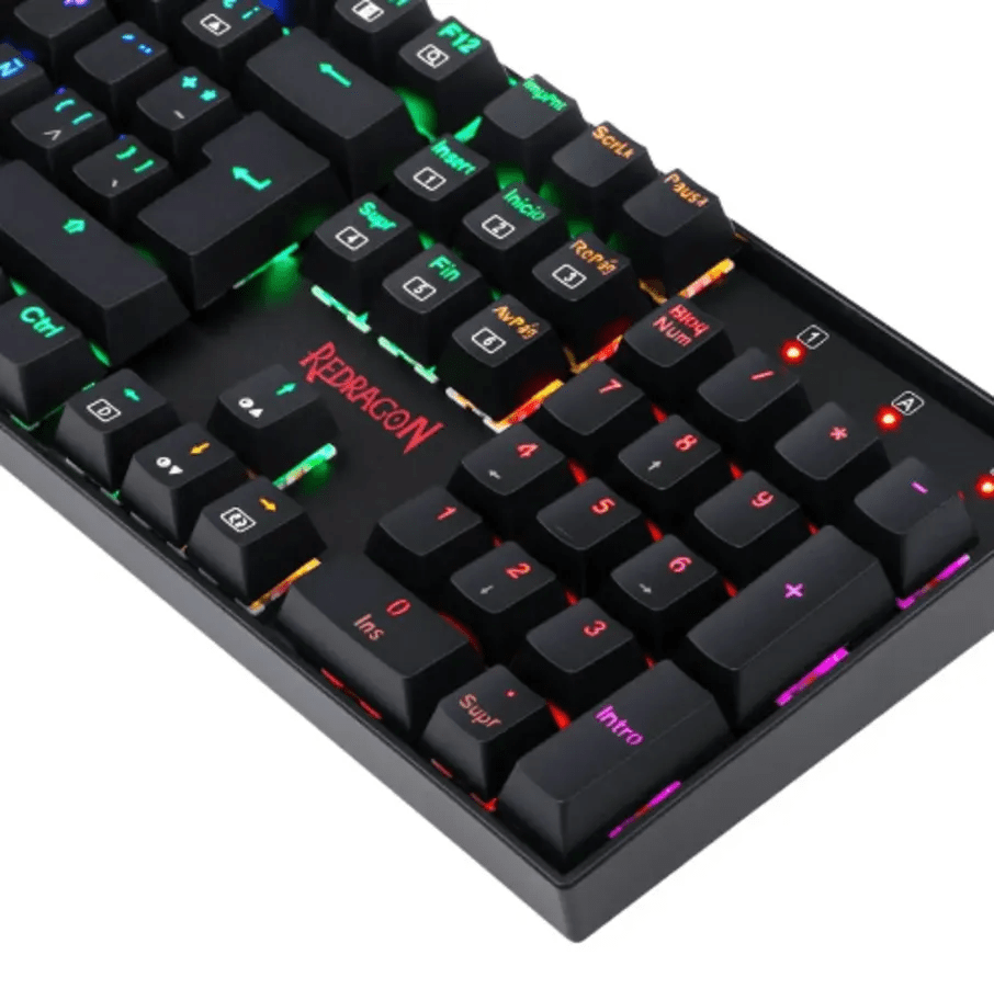 TECLADO MECANICO REDRAGON MITRA K551RGB ESPAÑOL (SW-ROJO) NEGRO3