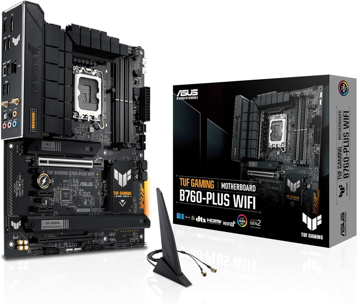 PLACA MADRE ASUS TUF GAMING B760-PLUS WIFI LGA 1700 DDR5 0