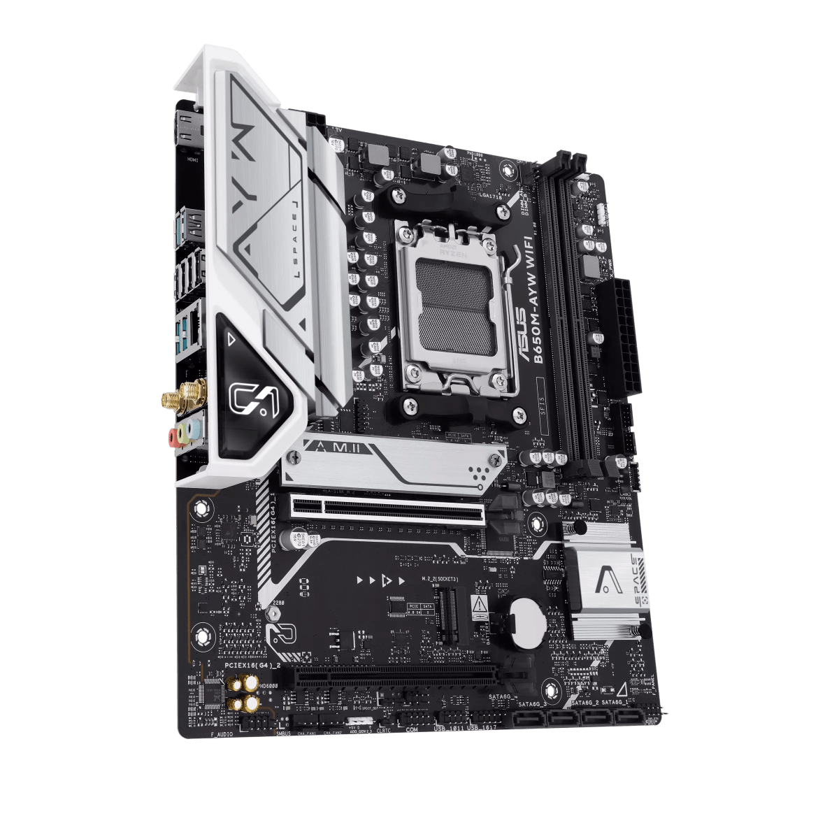 PLACA MADRE ASUS B650M-AYW MATX WIFI AM5 DDR53