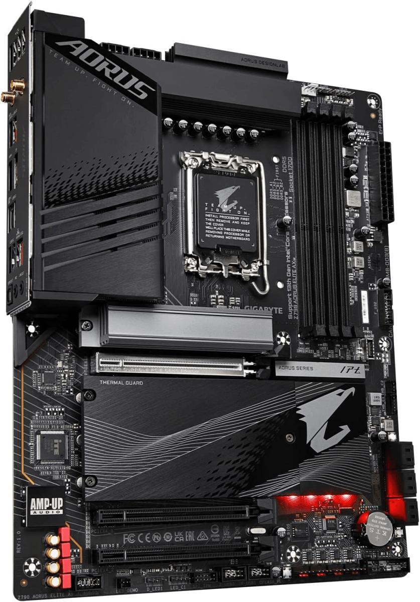 PLACA MADRE GIGABYTE Z790 AORUS ELITE AX WIFI ATX LGA1700 DDR53