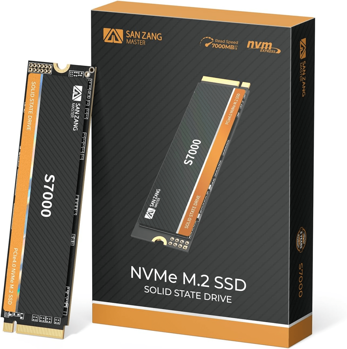 SSD M.2 SAN ZANG MASTER Z7450 2TB PCIE GEN4X4 NVME 0