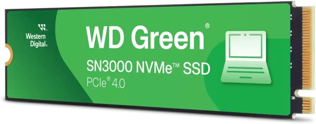 SSD M.2 WESTERN DIGITAL GREEN SN3000 1TB PCIE 4.0 NVME2