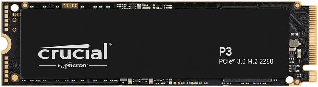 SSD M.2 CRUCIAL P3 2TB PCIE GEN3x4 NVME 0