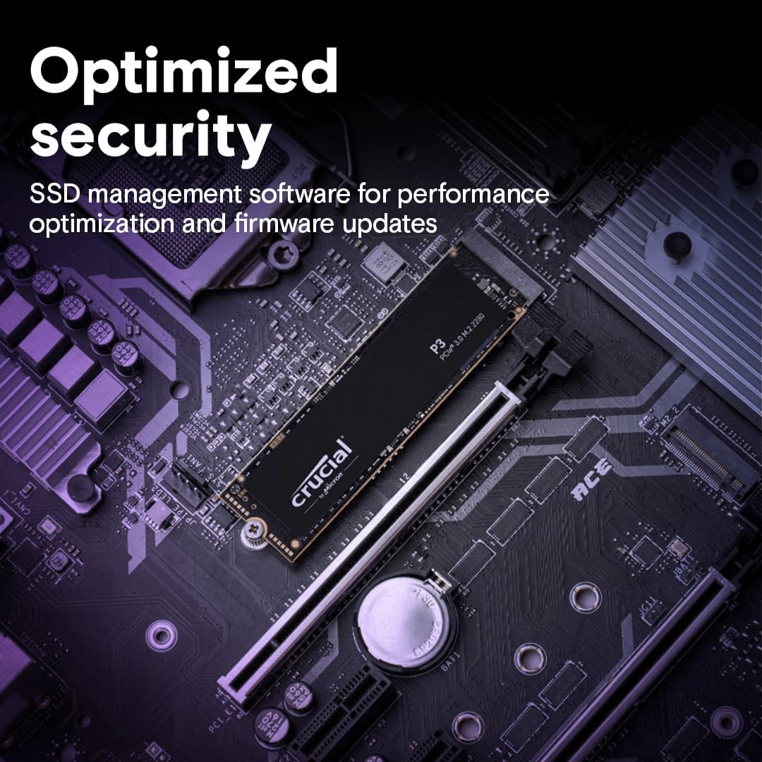 SSD M.2 CRUCIAL P3 2TB PCIE GEN3x4 NVME2