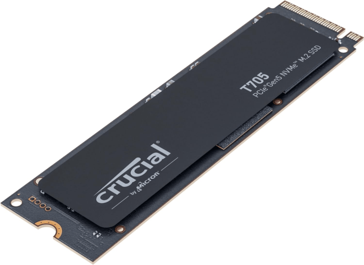 SSD M.2 CRUCIAL T705 2TB GEN5 14500 MB/S NMVE2