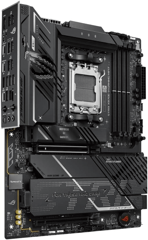 PLACA MADRE ASUS ROG STRIX X870E-H GAMING WIFI7 ATX AM5 DDR53