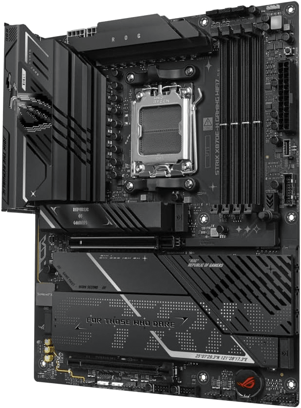 PLACA MADRE ASUS ROG STRIX X870E-H GAMING WIFI7 ATX AM5 DDR54
