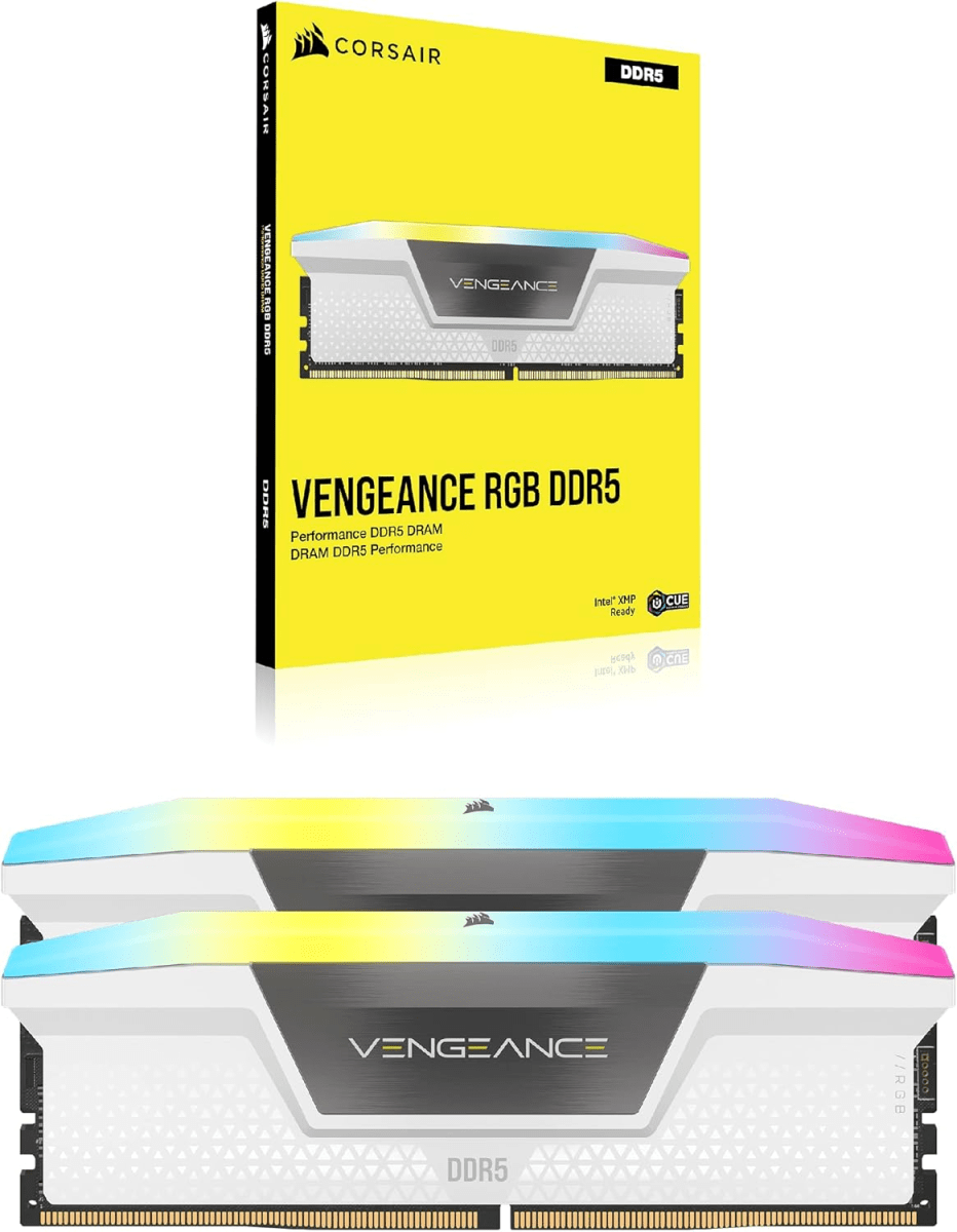 MEMORIA RAM CORSAIR VENGEANCE RGB 32GB(2x16GB) 6000MHZ DDR52