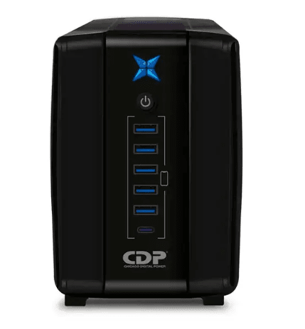 UPS CDP R-UPR508i INTERACTIVO 500VA/250W 8 SALIDAS 5 USB 1 TIPO C2