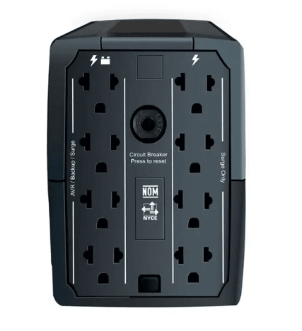 UPS CDP R-UPR508i INTERACTIVO 500VA/250W 8 SALIDAS 5 USB 1 TIPO C3