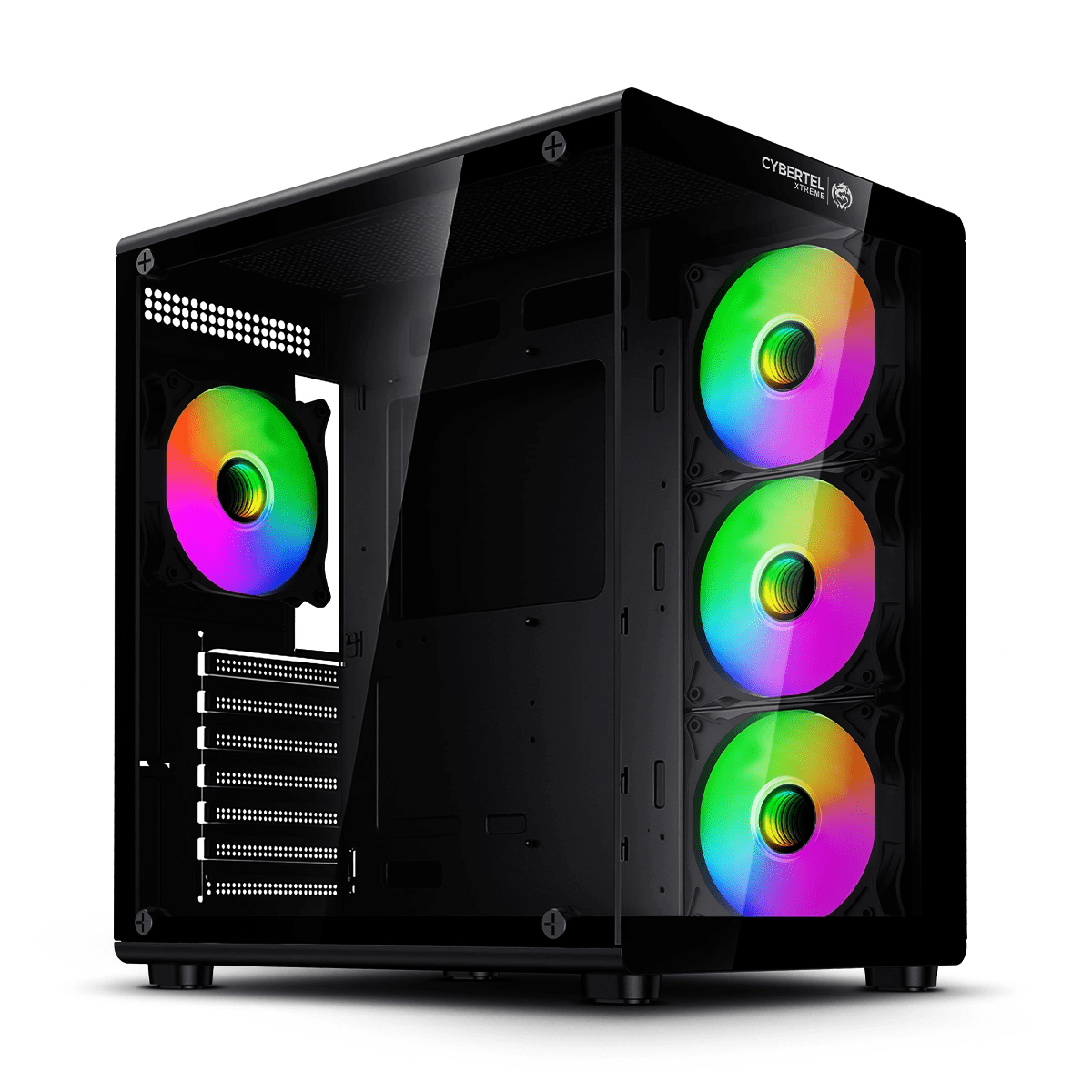 CASE CYBERTEL XTREME CBX C5021 ATX 4FAN ARGB 0