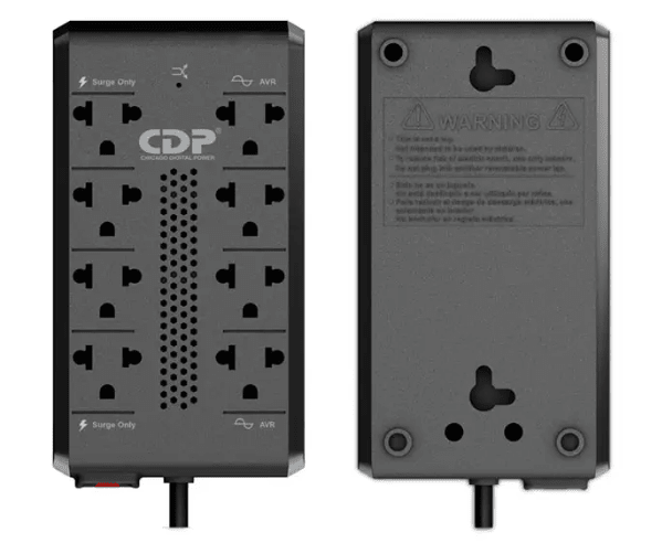 ESTABILIZADOR CDP RAVR1008I 900VA/450W 8 SALIDAS2