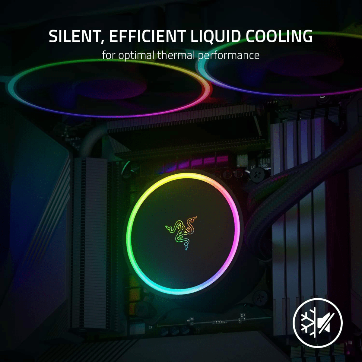 REFRIGERACION LIQUIDA RAZER HANBO CHROMA AIO ARGB 360MM NEGRO2