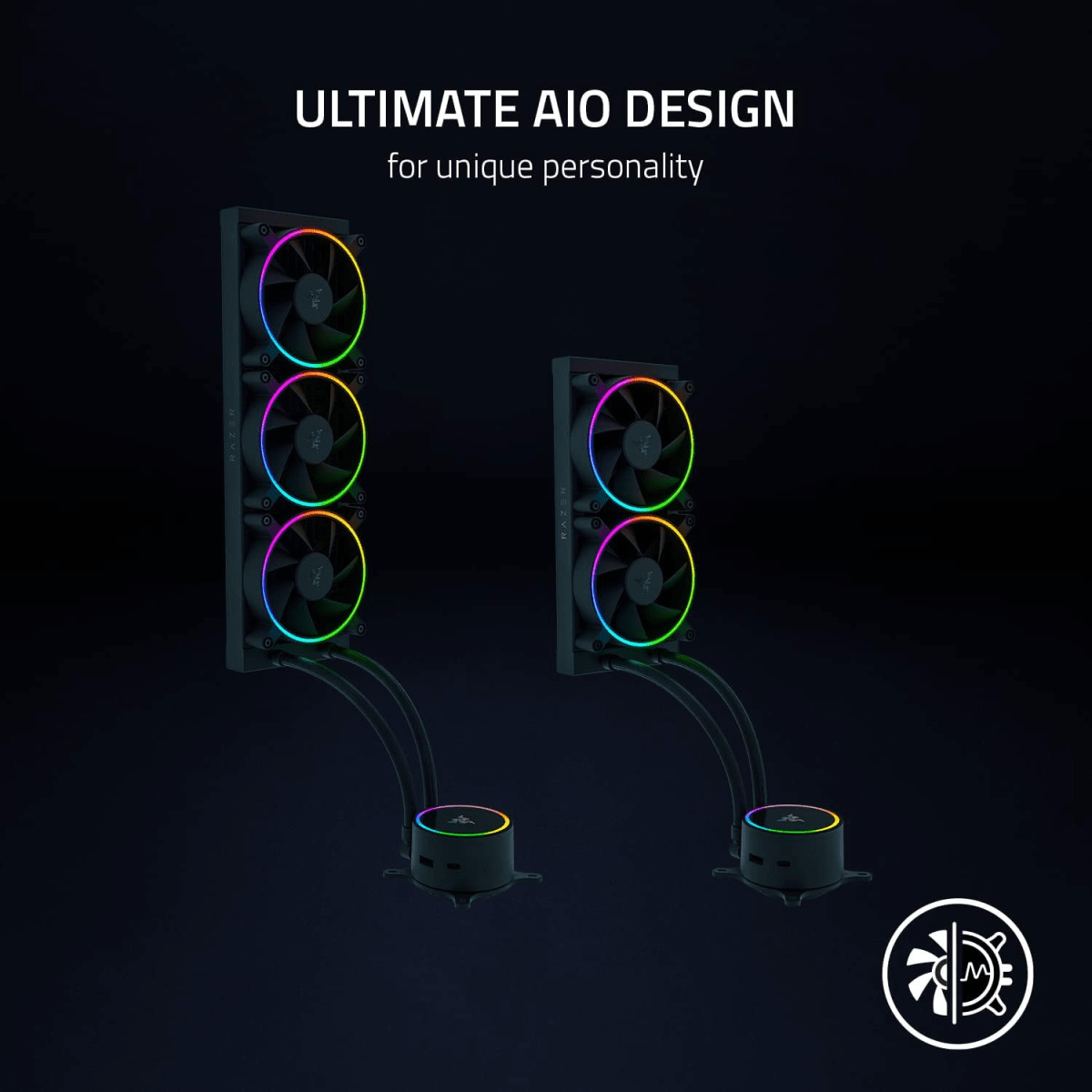 REFRIGERACION LIQUIDA RAZER HANBO CHROMA AIO ARGB 360MM NEGRO3