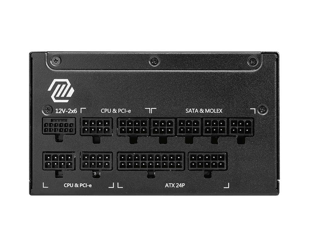 FUENTE DE PODER MSI MAG A1250GL PCIE5 1250W 80 PLUS GOLD FULL MODULAR3