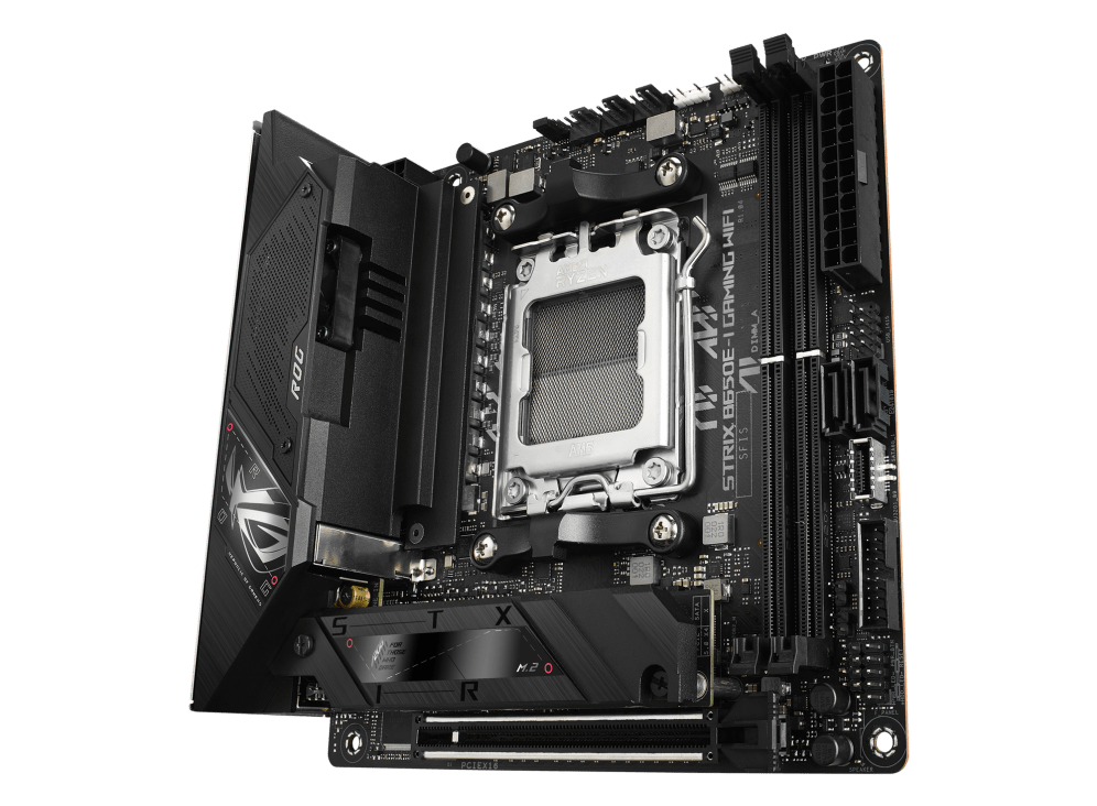 PLACA MADRE ASUS ROG STRIX B650E-I GAMING WIFI MITX AM5 DDR54