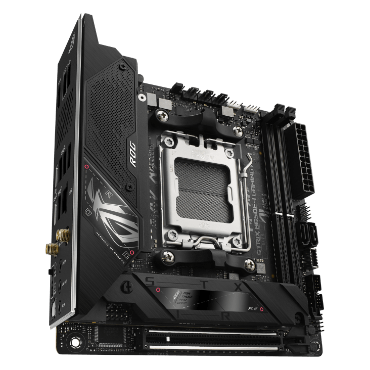 PLACA MADRE ASUS ROG STRIX B650E-I GAMING WIFI MITX AM5 DDR56
