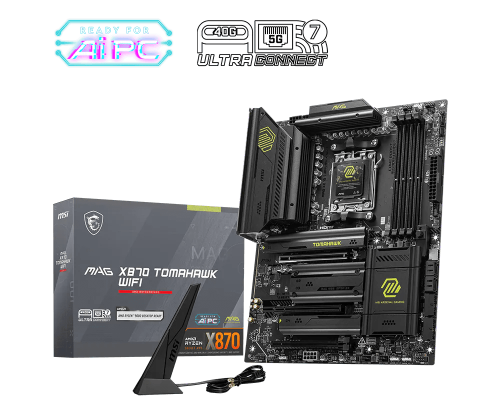 PLACA MADRE MSI MAG X870 TOMAHAWK WIFI ATX AM5 DDR5 0