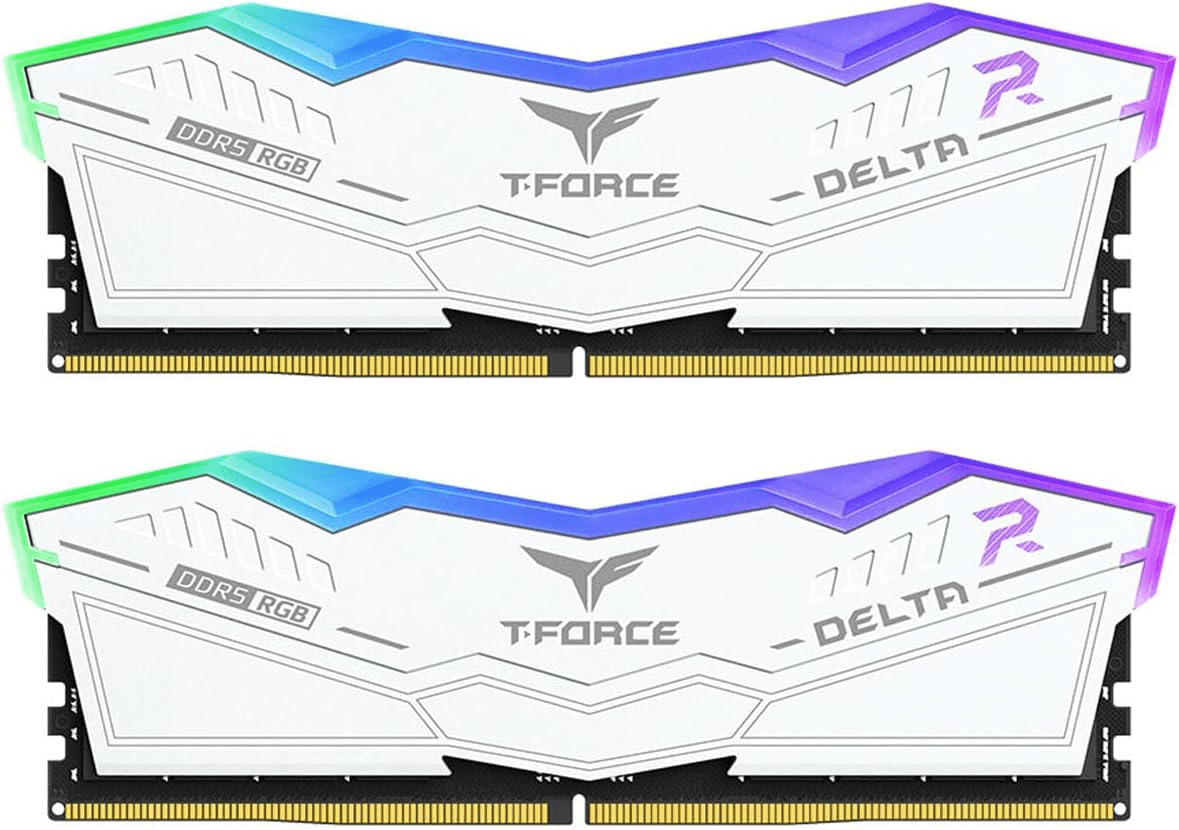 MEMORIA RAM TEAMGROUP T-FORCE DELTA RGB 16GB(2x8GB) 6000MHZ DDR54