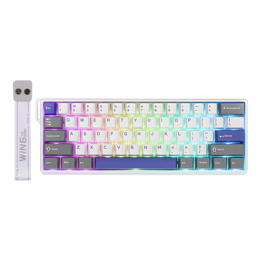 TECLADO MAGNETICO AULA WIN60HE MAX ALAMBRICO 8KHZ US (SW-WING CHUN MG)6