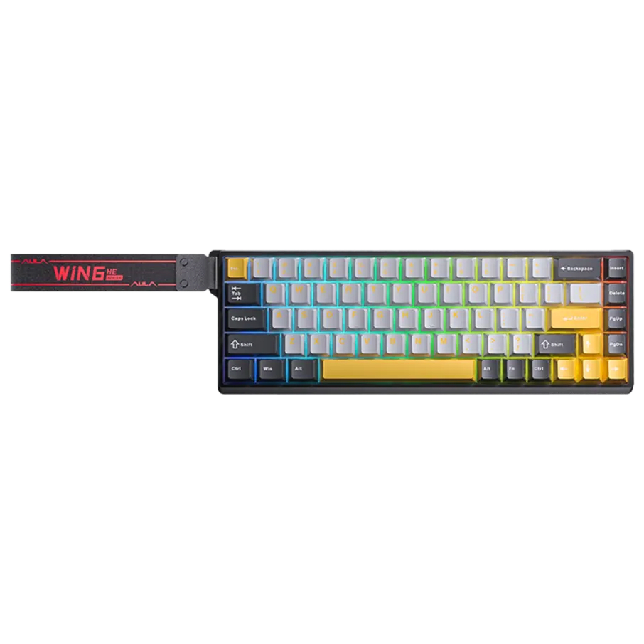 TECLADO MAGNETICO AULA WIN68HE MAX ALAMBRICO 8KHZ US (SW-WING CHUN MG) 0