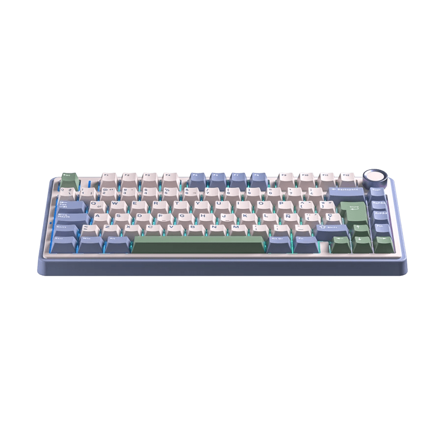 TECLADO MECANICO AULA F75 DONGLE 2.4 BT SP (SW-REAPER)7